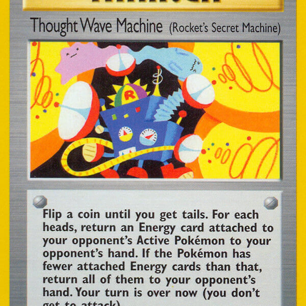 Thought Wave Machine Pokemon Kaart