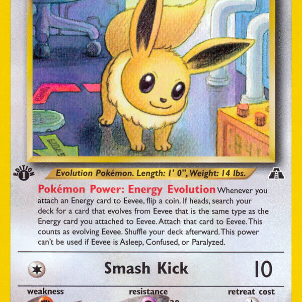 Eevee Pokemon Kaart