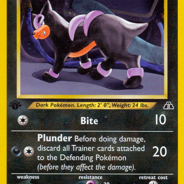 Houndour Pokemon Kaart