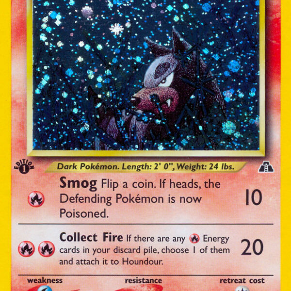 Houndour Pokemon Kaart