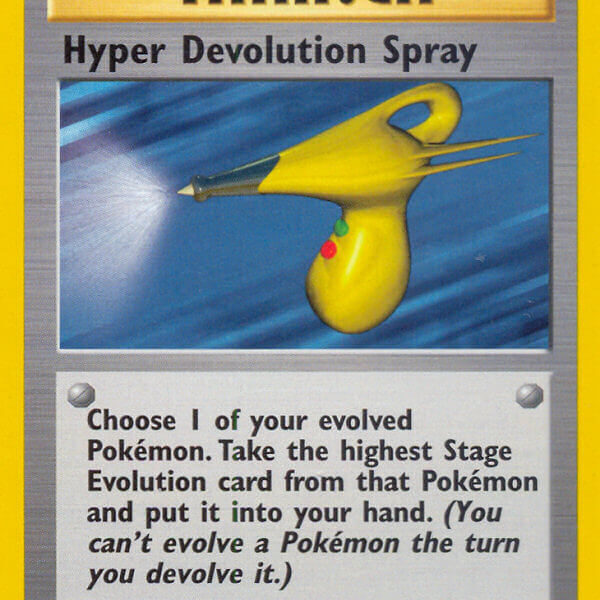 Hyper Devolution Spray Pokemon Kaart