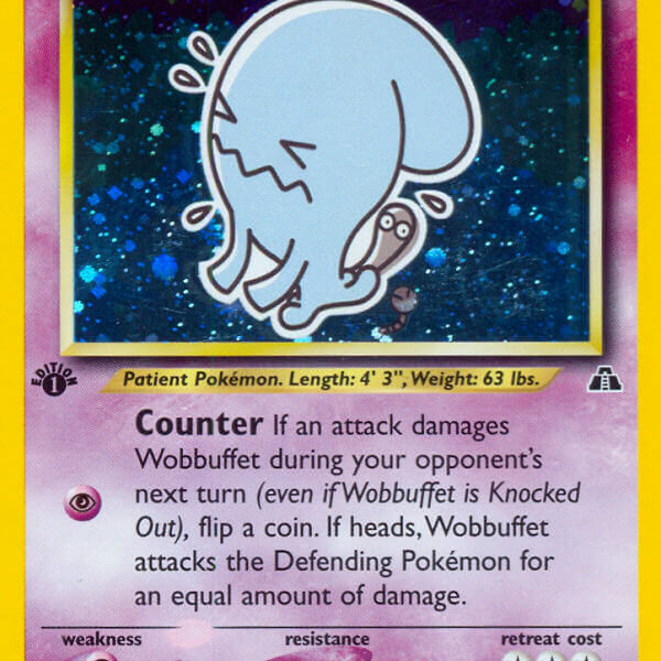 Wobbuffet Pokemon Kaart