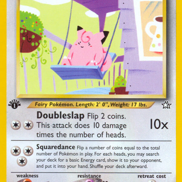 Clefairy Pokemon Kaart