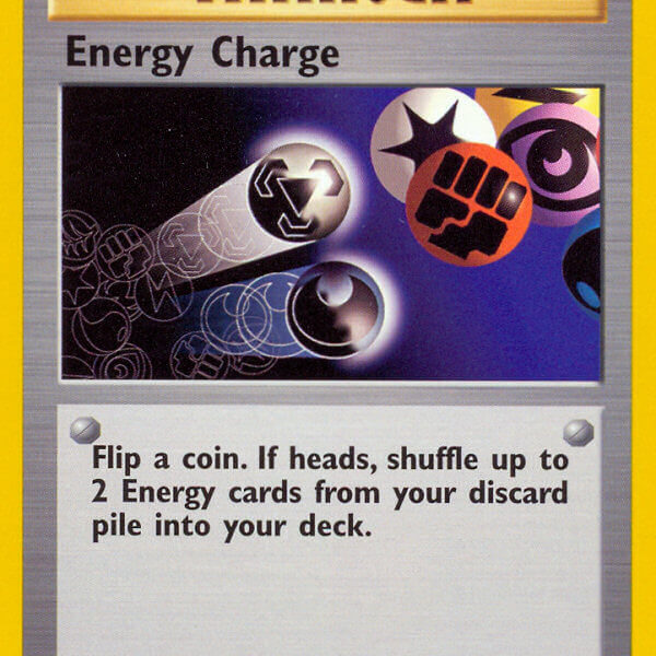 Energy Charge Pokemon Kaart