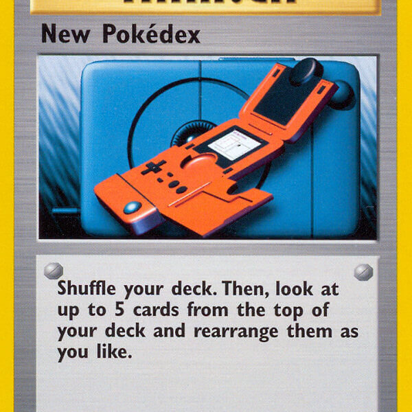 New Pokédex Pokemon Kaart