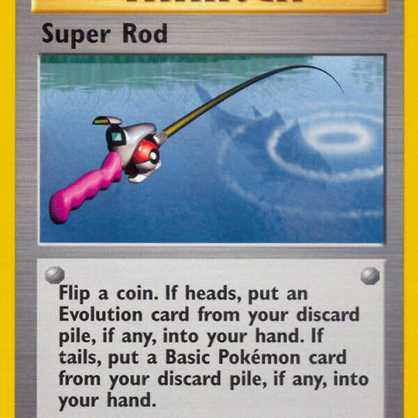 Super Rod Pokemon Kaart