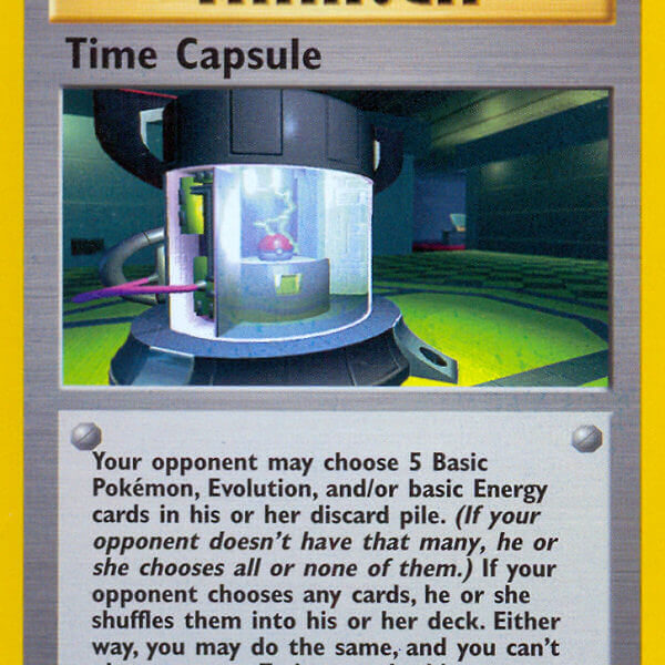 Time Capsule Pokemon Kaart