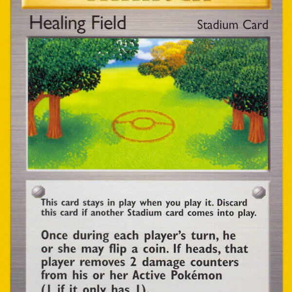 Healing Field Pokemon Kaart