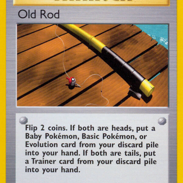 Old Rod Pokemon Kaart