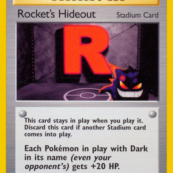 Rocket’s Hideout Pokemon Kaart