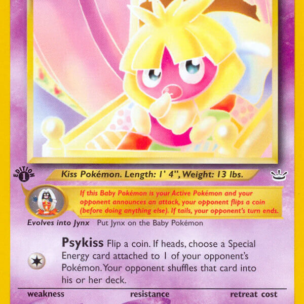 Smoochum Pokemon Kaart
