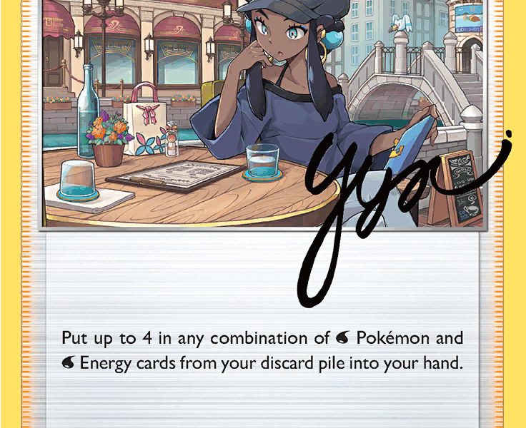 Nessa Pokemon Kaart