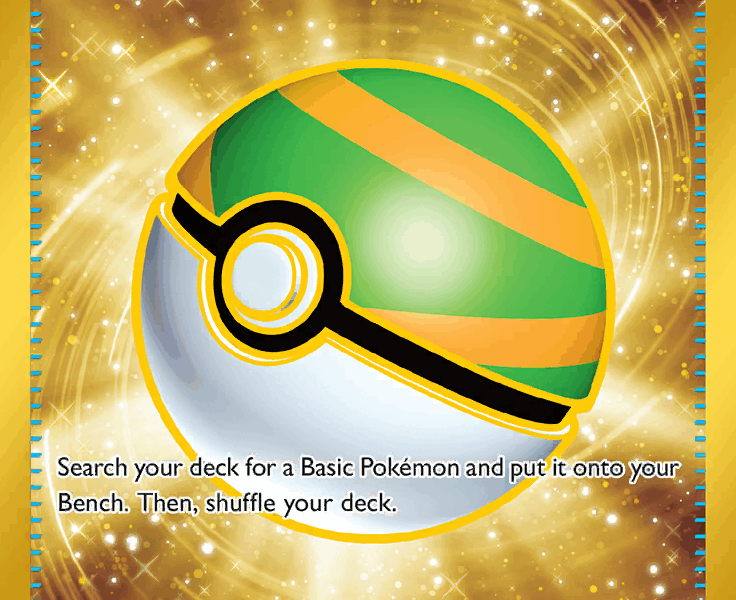 Nest Ball Pokemon Kaart