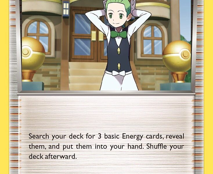 Cilan Pokemon Kaart
