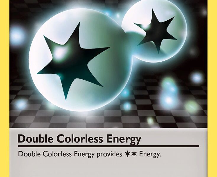 Double Colorless Energy Pokemon Kaart