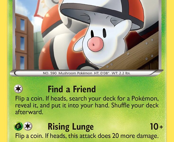 Foongus Pokemon Kaart