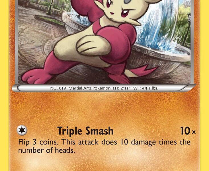 Mienfoo Pokemon Kaart