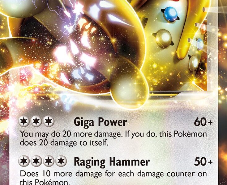 Regigigas-EX Pokemon Kaart