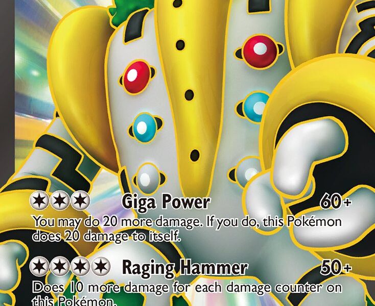 Regigigas-EX Pokemon Kaart