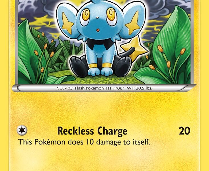 Shinx Pokemon Kaart