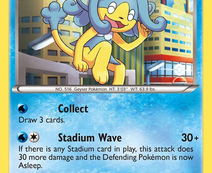 Simipour Pokemon Kaart