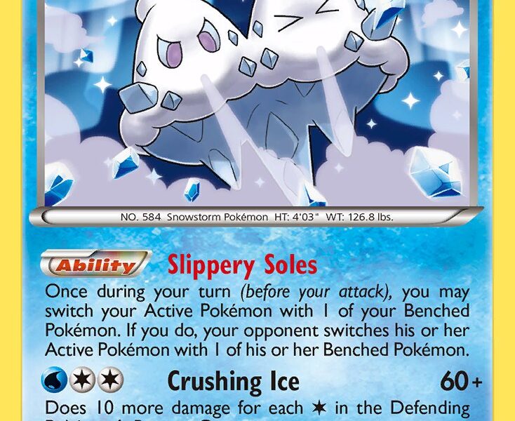 Vanilluxe Pokemon Kaart