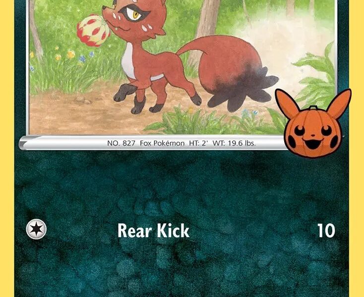 Nickit Pokemon Kaart