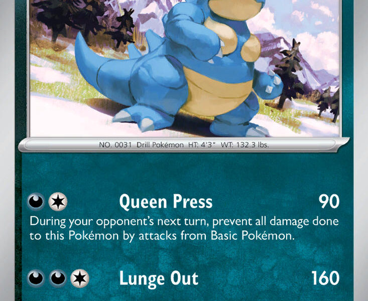 Nidoqueen Pokemon Kaart