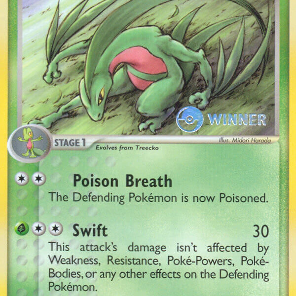 Grovyle Pokemon Kaart