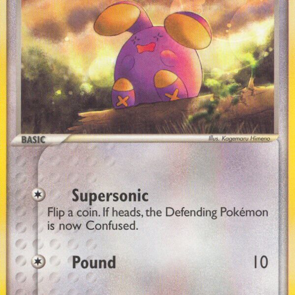Whismur Pokemon Kaart