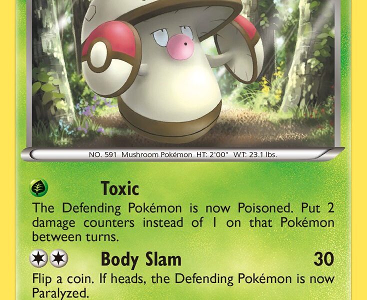 Amoonguss Pokemon Kaart