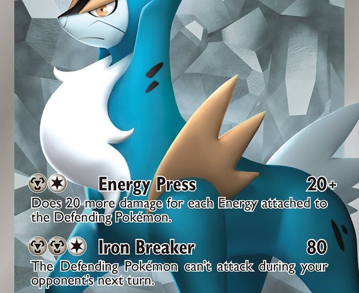 Cobalion Pokemon Kaart