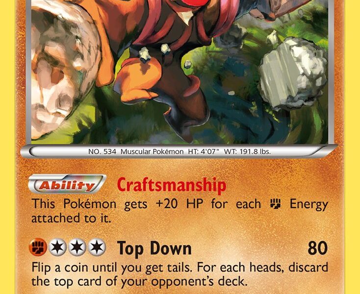 Conkeldurr Pokemon Kaart