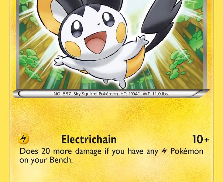 Emolga Pokemon Kaart
