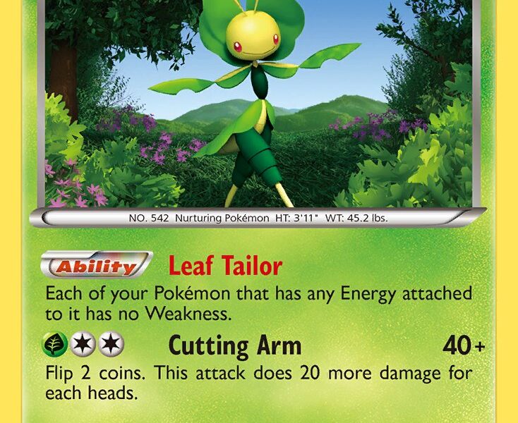 Leavanny Pokemon Kaart