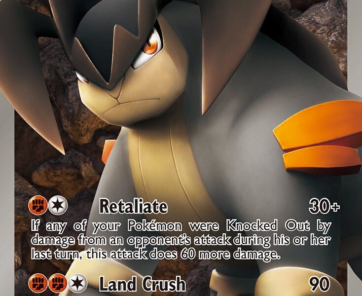 Terrakion Pokemon Kaart