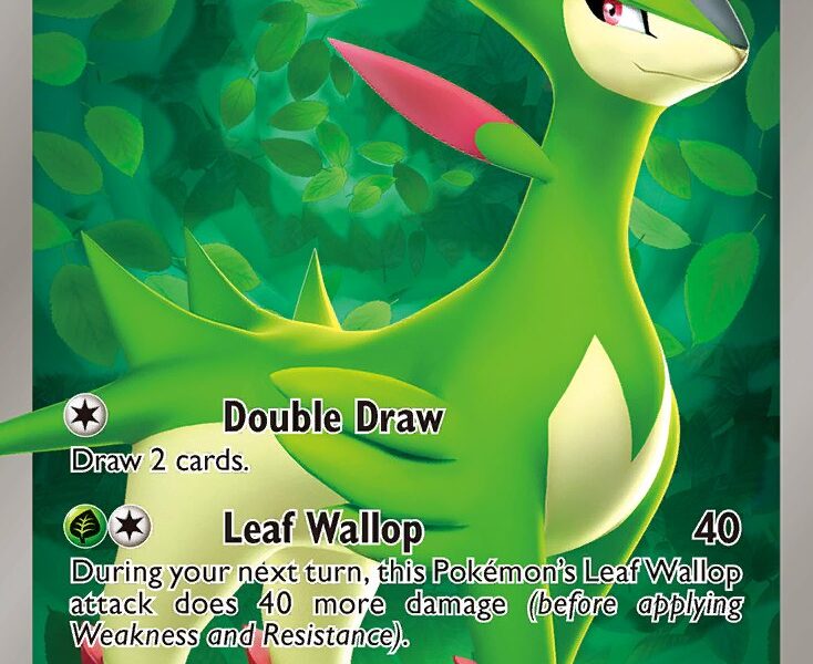 Virizion Pokemon Kaart