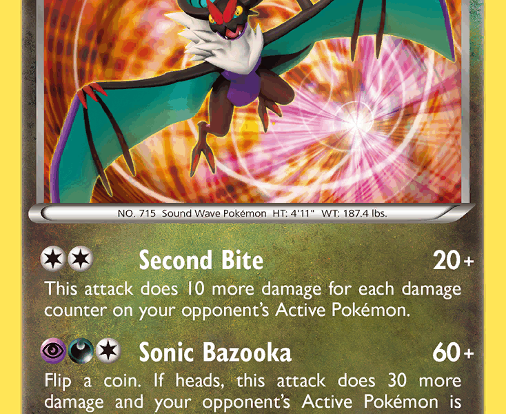 Noivern Pokemon Kaart