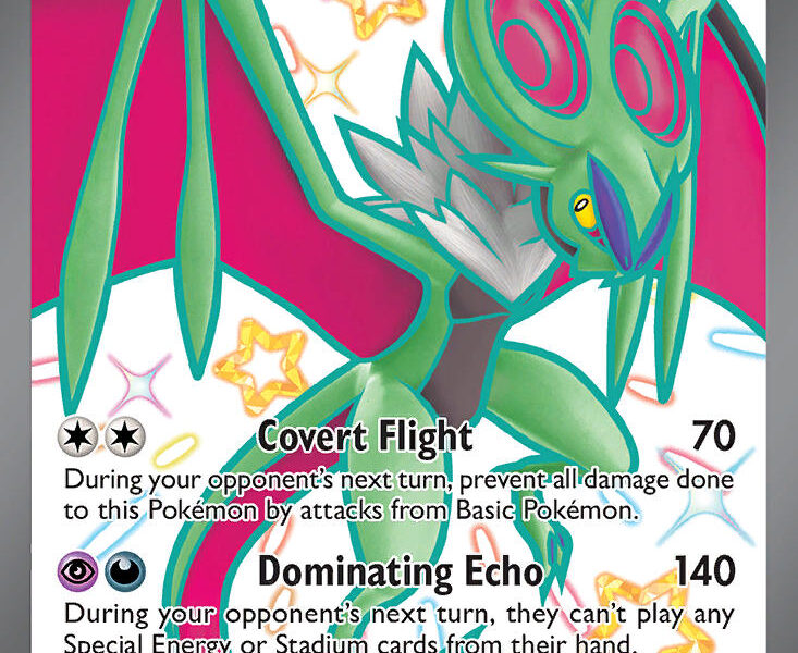 Noivern ex Pokemon Kaart