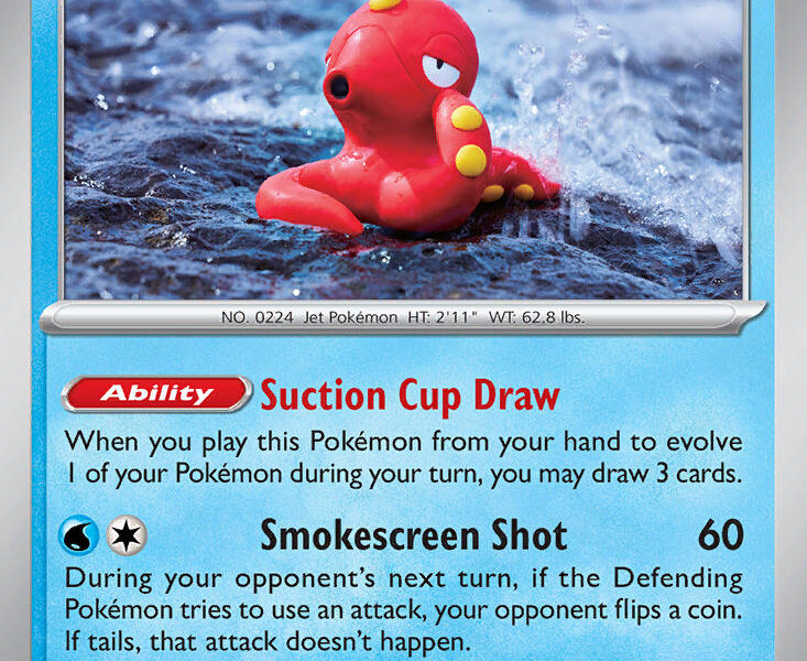 Octillery Pokemon Kaart
