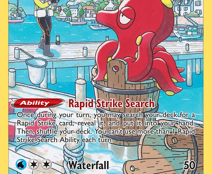 Octillery Pokemon Kaart