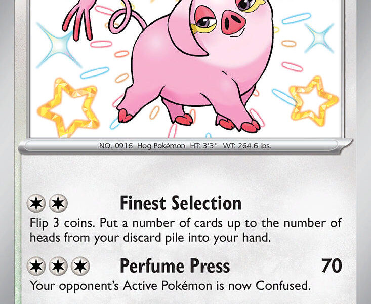 Oinkologne Pokemon Kaart