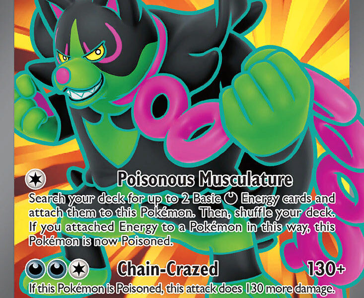 Okidogi ex Pokemon Kaart