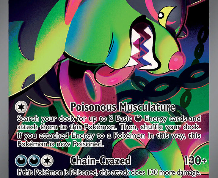 Okidogi ex Pokemon Kaart