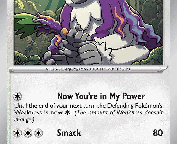 Oranguru Pokemon Kaart