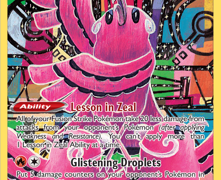 Oricorio Pokemon Kaart