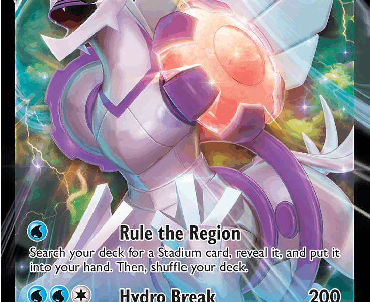 Origin Forme Palkia V Pokemon Kaart