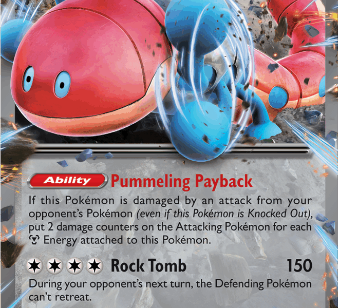 Orthworm ex Pokemon Kaart