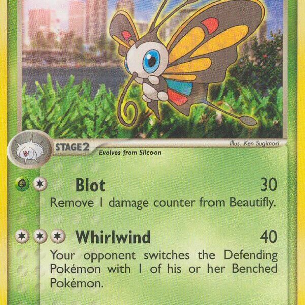 Beautifly Pokemon Kaart