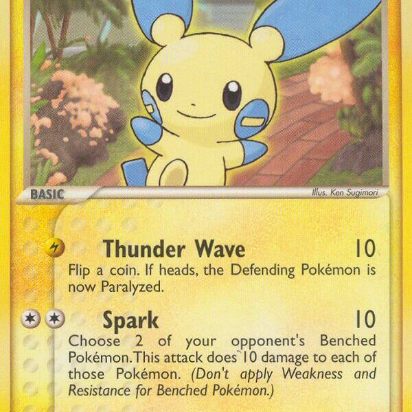 Minun Pokemon Kaart